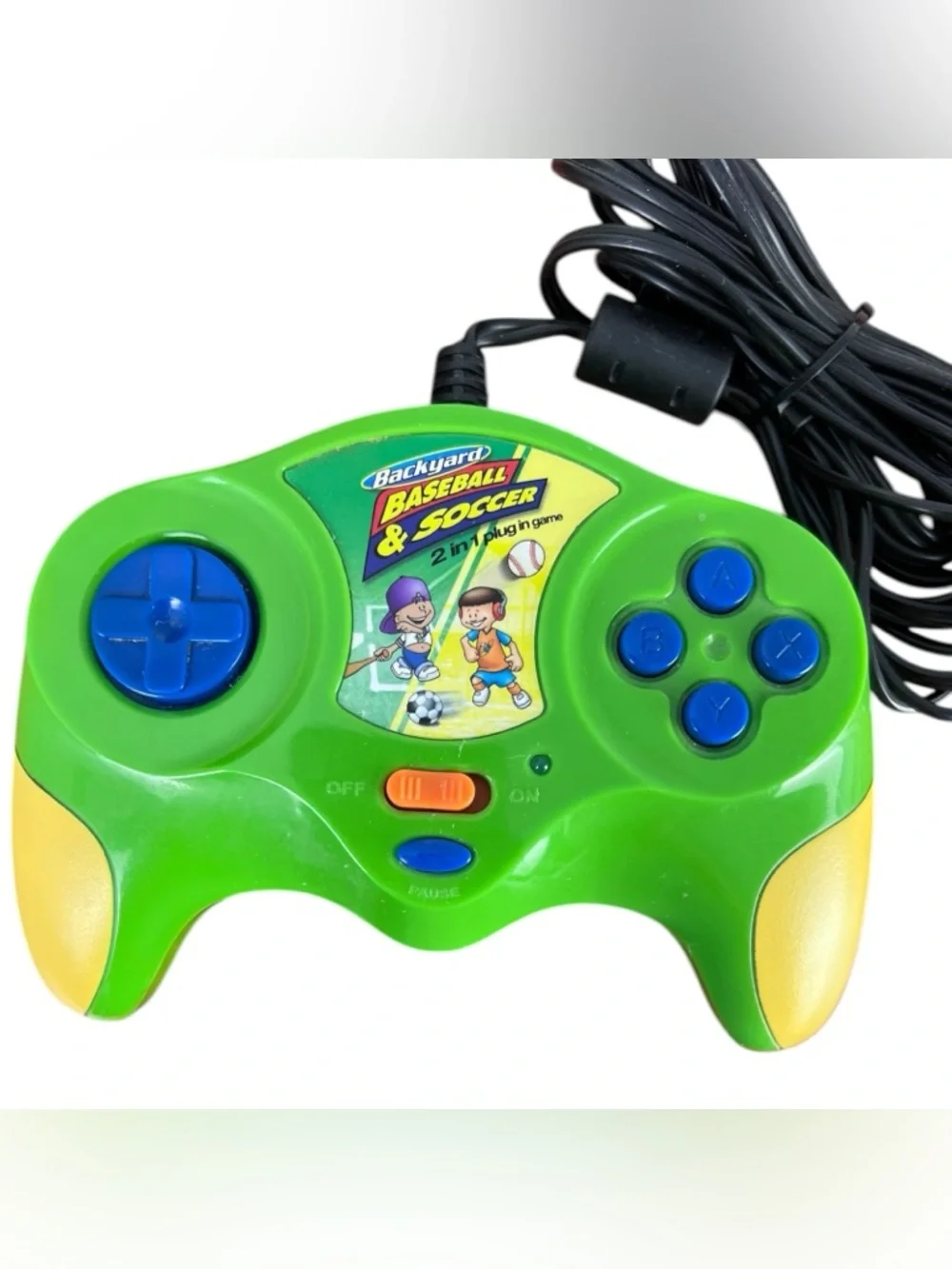Hasbro 2005 Backyard Baseball & Soccer - TV Plug and Play Game 2 In 1 Tested